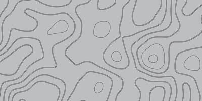 Topographic lines map seamless pattern. vector