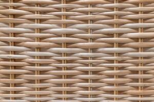 Weave texture or weave pattern background in macro view. Weaves patten classic retro background for design. photo