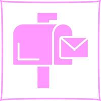 Mailbox Icon Design vector