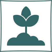 Sprout Icon Design vector