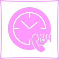 Phone Assistance Icon Design vector