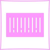 Barcode Label Icon Design vector