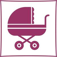 Stroller Time Icon Design vector