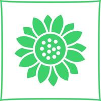 Sunflower Icon Design vector