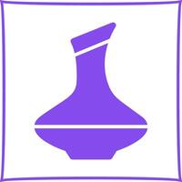 Wine Decanter Icon Design vector