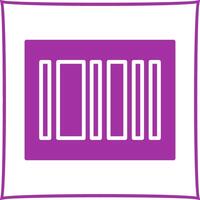 Barcode Data Icon Design vector