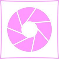 Aperture Artifacts Icon Design vector