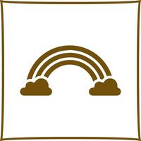 Rainbow Icon Design vector