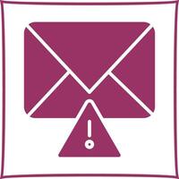 Message Alert Icon Design vector