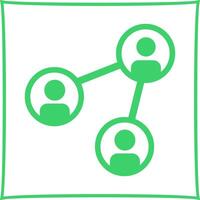 Social Network Icon Design vector