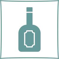 Wine Label Icon Design vector