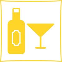 Wine Vine Icon Design vector