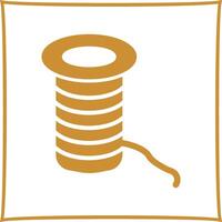 Thread Icon Design vector