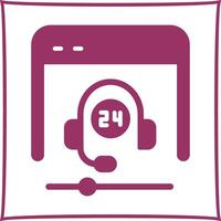 Support Forum Icon Design vector