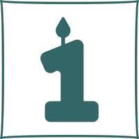 Age Number Icon Design vector