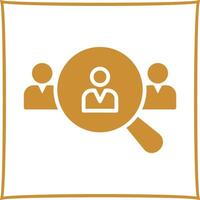 Recruitment Icon Design vector