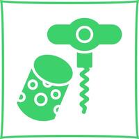 Wine Cork Icon Design vector