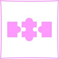 Puzzle Icon Design vector