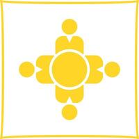Work Culture Icon Design vector