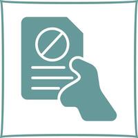 Resignation Icon Design vector