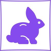 Rabbit Icon Design vector