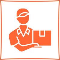 Courier Icon Design vector