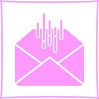 Mail Sorting Icon Design vector