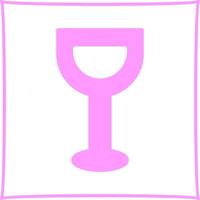 Wine Glassware Icon Design vector