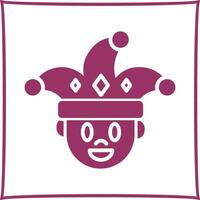 Clown Icon Design vector