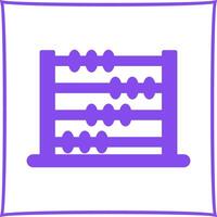 Abacus Icon Design vector