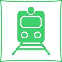 Railway Car Icon Design vector