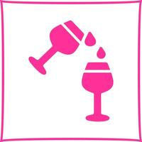 Wine Sip Icon Design vector