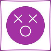 Dizzy Face Icon Design vector