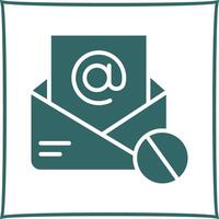 Junk Mail Icon Design vector