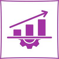 Performance Metrics Icon Design vector