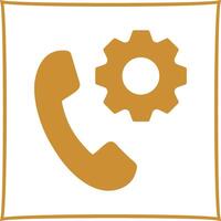 Technical Help Icon Design vector