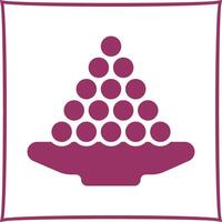 Dessert Treat Icon Design vector