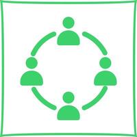 Supportive Community Icon Design vector
