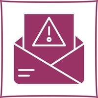 Spam Filter Icon Design vector
