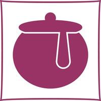 Honey Pot Icon Design vector