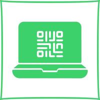 QR Code Scanner App Icon Design vector