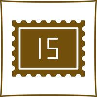 Postage Due Icon Design vector