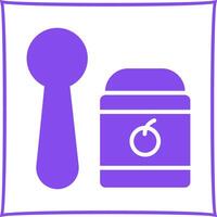 Feeding Spoons Icon Design vector