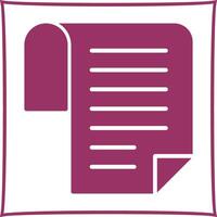 Document Icon Design vector