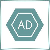 Ad Blocker Icon Design vector