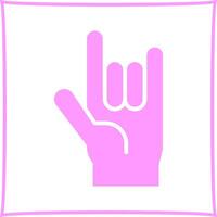 Love You Gesture Icon Design vector