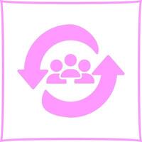 Career Change Icon Design vector