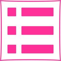 Menu Icon Design vector