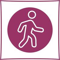 Person Walking Icon Design vector