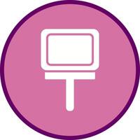 Billboard Icon Design vector